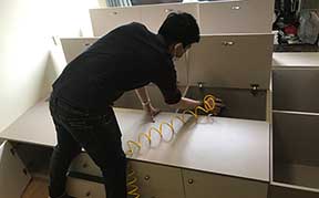 全屋去甲醛：储物柜甲醛治理